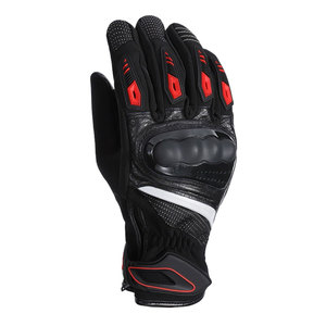 Guantes de invierno de cuero térmico al por mayor para motocicleta y scooter con agarres antideslizantes, ligeros, de dedo completo, unisex, con correa - Product Image 6