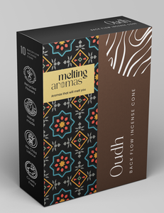 OUDH <b>BACKFLOW</b> WOOD ROSE STICK <b>INCENSE</b> PREMIUM Eco-Friendly Organic 100% Natural - Product Image 1