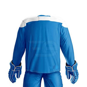 Uniforme de hockey sur glace personnalisé pour le jour du match, sublimé en usine, uniforme de hockey sur glace de qualité supérieure, vêtements d'équipe - Product Image 6