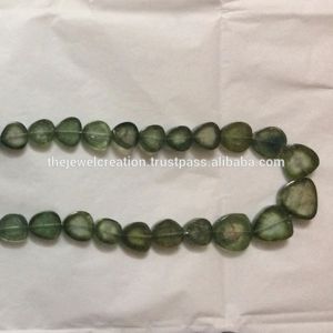 6mm 8mm piedra de turmalina verde Natural rebanada suave collares con cuentas precio al por mayor cuentas de piedras preciosas semipreciosas joyería en línea - Product Image 2