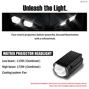 AJ LIGHT DESIGN AJXMAX-HL Phare avant LED RGB Feux de jour pour moto Amélioration du véhicule Fabriqué à Taïwan Garantie de 12 mois - Product Image 3