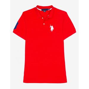 Polo de bonne qualité personnalisé pour hommes, à rayures en coton, Slim et simple - Product Image 1