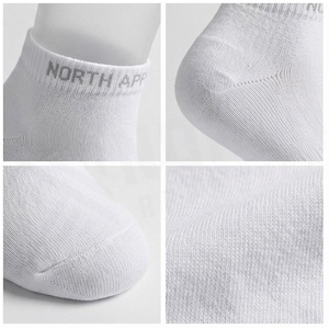 North Approach Ankle Socks <b>White</b> Breathable Knitted Casual Daily Wear for Adults - Product Image 4
