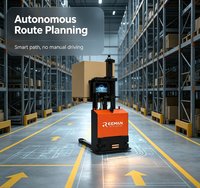 Robot compact de palettisation autonome MINI Stackerman 2.0 pour l'automatisation des entrepôts et des usines