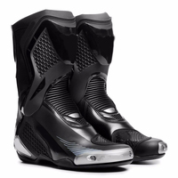 Nouvelles bottes de moto en cuir imperméables, respirantes, ignifuges, légères, de qualité supérieure, au design unique pour adultes, pour l'hiver