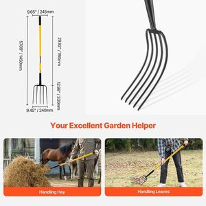 Forca da Giardino per Uso Agricolo e Rastrello a Forche per Giardinaggio - Product Image 4