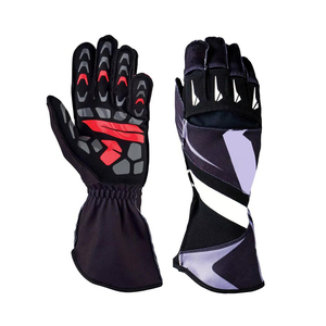 Contract Manufacturing Kart Racing <b>Gloves</b> with Anti Slip Palm, Comfortable Full Finger Design and Private Label Packaging - Product Image 1