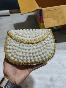 กระเป๋าคลัทช์ลายโมเสกโลหะสไตล์ชาติพันธุ์ สีสั่งทำได้ งานแฮนด์เมดสุดหรู สำหรับเจ้าสาว งานแต่งงาน ของตกแต่งบ้าน งานฝีมือประดับกระเบื้องและหินอย่างประณีต - Product Image 2