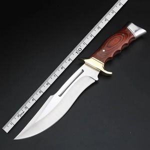 Couteau de cuisine en acier inoxydable à manche en bois, ultra-affûté, pour découper la viande et dépecer, vente en gros, personnalisable, support OEM - Product Image 4