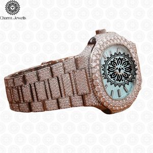 Charm_Jewells Luxury Women's Stainless Steel Tonneau <b>Watch</b> 30mm Analog Sapphire Dial Luminous Folding Clasp - Product Image 3