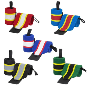 Bandes de maintien pour poignets de haute qualité, personnalisées, pour la musculation et l'entraînement en salle de sport, sangles de soutien élastiques durables, vente en gros, qualité supérieure - Product Image 2