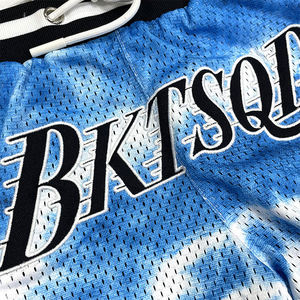 Conjunto de Camiseta y Pantalones Cortos de Baloncesto Tie Dye con Estampado Sublimado, Malla Transpirable, Unisex, para Adultos, Ropa Deportiva para Todas las Temporadas - Product Image 6