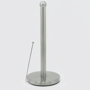 Silver Iron <b>Paper</b> Towel Holder Durable Napkin Roll Holder Perfect For <b>Kitchen</b> Office Table Use Wedding And Dining Use - Product Image 1