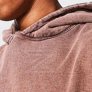 Sweat à capuche à manches longues pour homme, effet délavé vintage, confortable, coupe oversize, tendance - Product Image 2