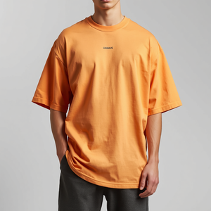 เสื้อยืดผู้ชายผ้าคอตตอนหนานุ่ม พิมพ์ลายกราฟิกตามสั่ง สไตล์ลำลอง - Product Image 2
