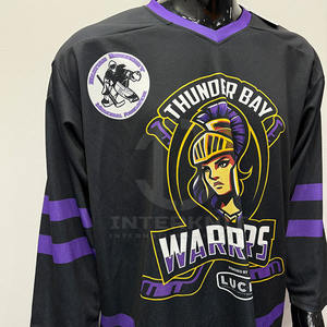 Latest Design Adult Men's <b>Ice</b> Hockey Uniform Solid Color Polyester Breathable Wholesale Best Price - Product Image 2