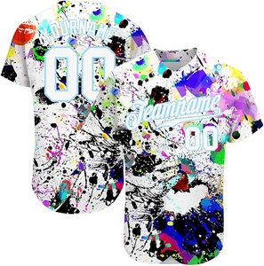 Hot Selling Premium Quality Printed Baseball Jersey 100% Polyester Unisex Adult Anti-Bacterial Breathable Quick Dry Moisture - Product Image 1