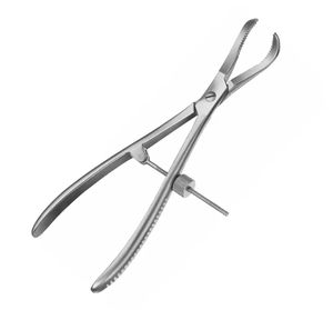 Pinzas de sujeción de huesos rectas duraderas de 205 mm, 8x11 mm, reutilizables, de acero inoxidable, instrumento manual para cirugía ósea ORTHO GENIX OG-AM-055 - Product Image 5