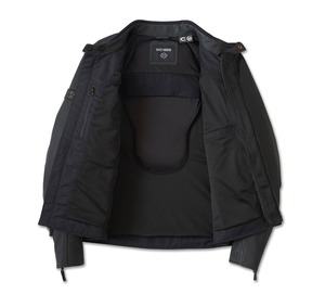 เสื้อแจ็คเก็ตหนังผู้ชาย Paradigm Triple Vent System 2.0 - สีดำสวยงาม - Product Image 3