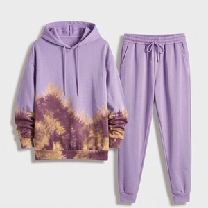 Ensemble de survêtement unisexe OEM à prix de gros, personnalisé en molleton de coton pour hommes et femmes - Product Image 6