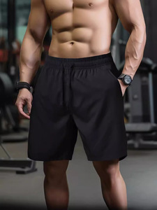 Pantalones Cortos Deportivos para Hombre con Logotipo Personalizado, Cintura Elástica, Dobladillo Dividido, 5 Pulgadas de Entrepierna, Ropa Deportiva Activa para Gimnasio y Entrenamiento - Product Image 2