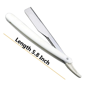 Nuevas Navajas de Afeitar Rectas Profesionales para Barberos, Navaja de Afeitar de un Solo Filo para Hombres, con Logotipo Personalizado - Product Image 2