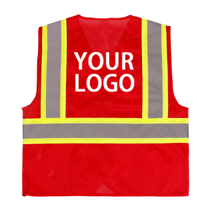 Ropa de Seguridad Reflectante de Alta Visibilidad, Chaleco de Seguridad Reflectante Personalizado con Bolsillos - Product Image 2