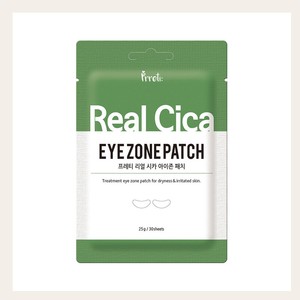 ผลิตภัณฑ์ดูแลผิวหน้าแบบเกาหลีแท้ Prreti real Cica Eyejon Patch 30 แผ่น มาส์กใต้ตา ผลิตภัณฑ์ใช้ประจำวัน ข้อเสนอพิเศษ - Product Image 1