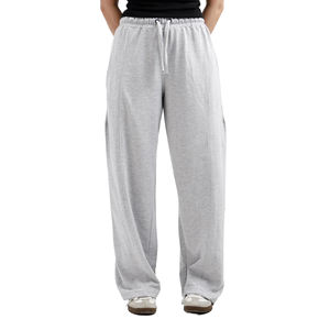 Oversized Baggy Sweatpants Custom Straight Curved Striped <b>Trousers</b> with <b>Drawstring</b> Rope Wears High Quality French Terry Cotton - Product Image 1
