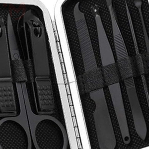 Professional Classic Luxurious Nail Care Set 8 in 1 Manicure Pedicure Stainless Steel Beauty Tools Kit with Bag - Product Image 4