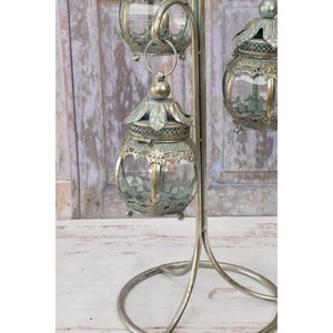 Fancy Metal <b>Lantern</b> <b>Set</b> with Dual Hanging Design for Home Decoration Durable Finish - Product Image 4