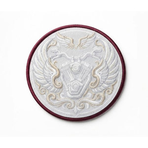 Nouveaux badges de club de motards de luxe avec épingle de sécurité, patchs brodés durables, design personnalisé - Product Image 3