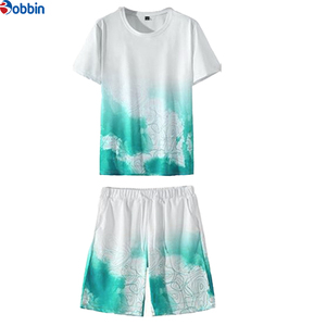 Nueva Colección de Verano, Conjunto de Pantalones Cortos Deportivos Casuales, Cómodos, Transpirables, Estampados, Unisex, de Forro Polar de Poliéster, Personalizados, para Hombre, Tallas Grandes - Product Image 4