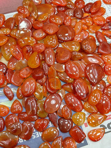 หินคาร์เนเลี่ยนคาร์เนเลี่ยนทรงหลังเบี้ยเกรด AAA หินอัญมณีหลวมขนาดเล็กคุณภาพสูง - Product Image 3