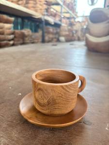 ชุดกาแฟและชาไม้สักสไตล์โบฮีเมียน ภาชนะใส่อาหารเกรดอาหารปลอดภัย เป็นมิตรกับสิ่งแวดล้อม จากบาหลี - Product Image 2
