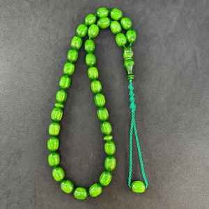 ลูกประคำเรซิ่นสวยงามเป็นมิตรกับสิ่งแวดล้อม ทำด้วยมือ ปรับแต่งได้ สำหรับการสวดมนต์อิสลาม ละหมาดเช้า โอกาสพิเศษ - Product Image 1