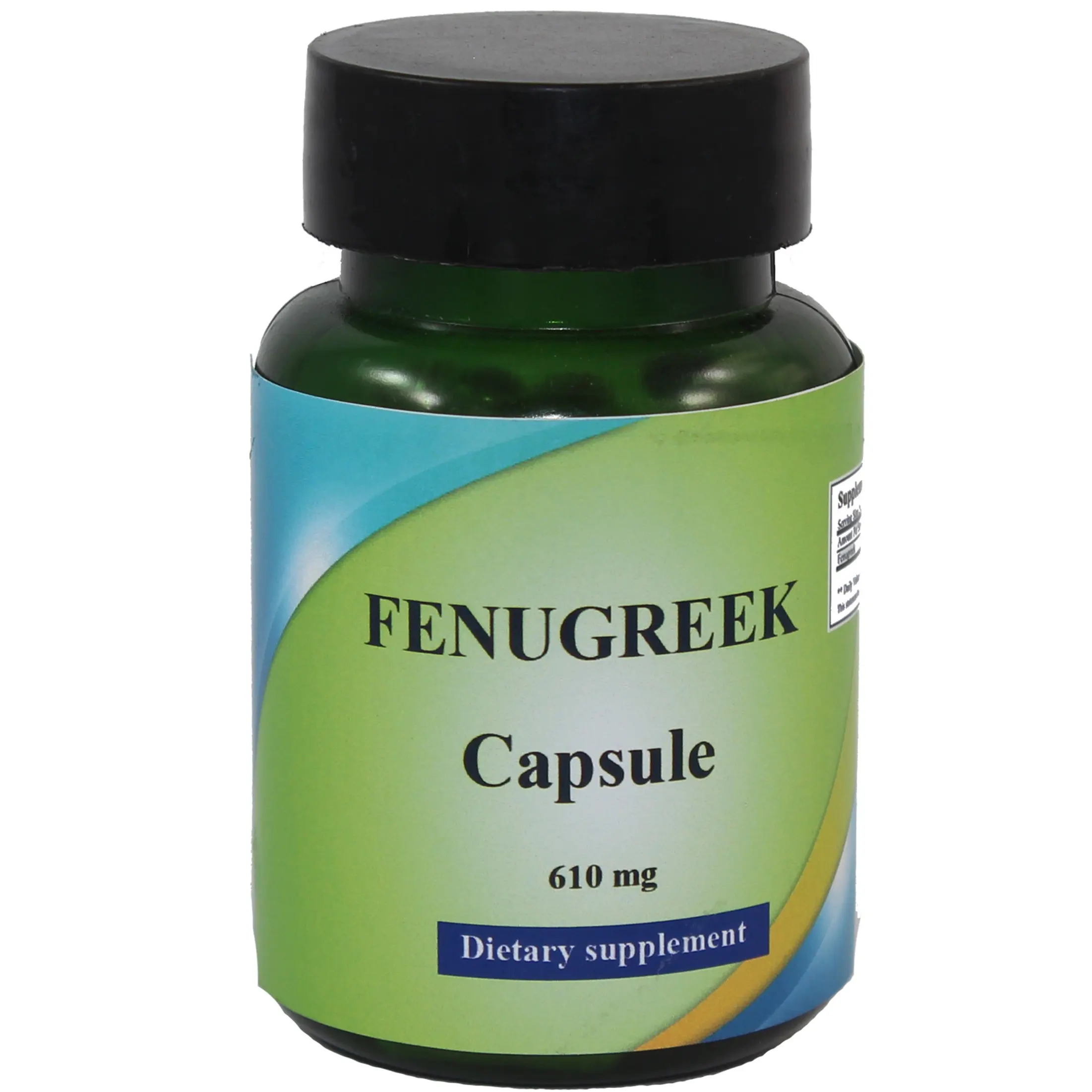 Cápsula de fenogreco, fórmula increíble, 610 mg, promueve la salud