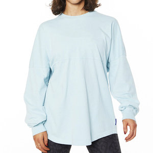 Camiseta Deportiva de Manga Larga para Mujer, de Secado Rápido, Color Sólido, Cuello Redondo, Estilo Urbano, de Primera Calidad - Product Image 1