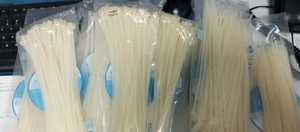 เคเบิลไทร์ไนลอนคุณภาพดีที่สุด ยี่ห้อ General Brand แบบล็อคอัตโนมัติ ขนาด 150 มม. กว้าง 10 มม. รุ่น 00196 สำหรับจัดเก็บสายไฟและสายเคเบิล - Product Image 2