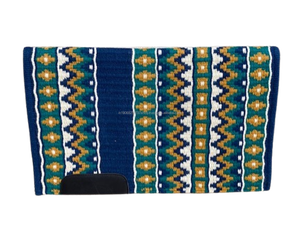 Couverture de selle en laine artisanale de haute qualité et durable pour chevaux, motifs western, personnalisable, export en gros disponible - Product Image 3
