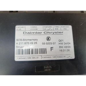ECUs et modules informatiques d'occasion de classe E A2118704926 - Product Image 2