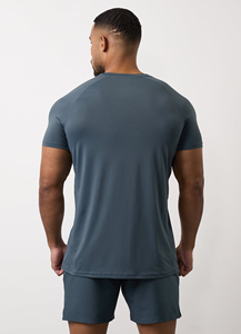 Camiseta Deportiva Personalizada con Logotipo para Hombre, Transpirable, de Secado Rápido, para Gimnasio, Fitness, Deportes, 100% Algodón, para Correr, Entrenamiento, Ecológica - Product Image 2
