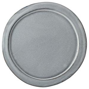 Assiettes de table japonaises en céramique Rikizo Beignet 9,5 cm 24 cm Gris Blanc Grès surglacé Lavable au lave-vaisselle Vaisselle Assiettes de service - Product Image 3