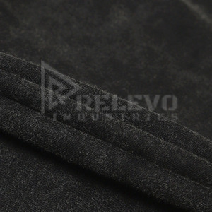 เสื้อยืดกราฟิกสีดำคุณภาพสูงแบบขายส่ง ล้างสีด้วยกรด พิมพ์ลายตามสั่ง ทรงโอเวอร์ไซส์ ผ้าฝ้าย 100% ระบายอากาศได้ดี บริการ OEM สไตล์สตรีทแวร์ - Product Image 6