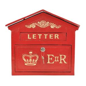 Weather Resistance Metal Rustic <b>Mailbox</b>/Dropbox For Sale Direct Factory Price Decorative Post Holder Letter Box With Lock - Product Image 3