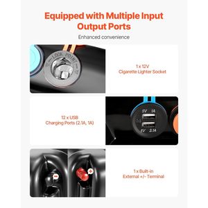 Caja de batería inteligente Group 24/27 12V/24V/36V para motores de arrastre Cajas y bastidores de batería elegantes - Product Image 4