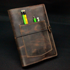 Cubierta de Cuaderno Ejecutiva de Cuero de Lujo, Tamaño A5, Recargable, de Alta Calidad para Uso en Oficina, LNBC-0046 - Product Image 1