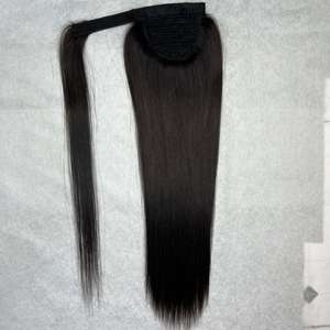 CDYHAIRVN หางม้าแบบพันรอบผมตรงสลวย เส้นผมต่อแบบหางม้า  ผมแท้ 100% - Product Image 2
