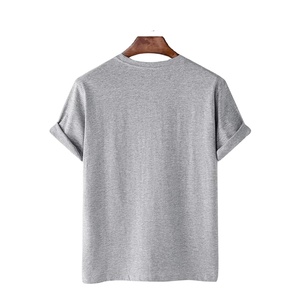 เสื้อยืดเข้ารูปสีฟ้าเสื้อยืดผ้าฝ้าย100% สีทึบพิมพ์โลโก้ตามสั่งเสื้อยืดแฟชั่นใส่ไปยิมฟิตเนสของเด็กผู้หญิง - Product Image 2