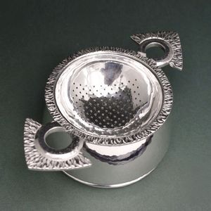 ที่กรองชาทองเหลือง ขัดเงา สไตล์คลาสสิก ใช้ซ้ำได้ - Product Image 6